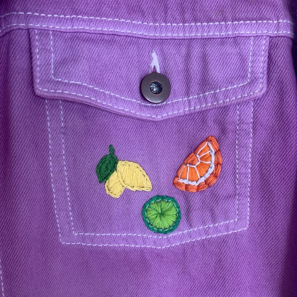 H&M Upcycled Denim Jacket - Picture 2 of 5